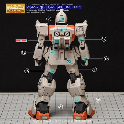 CD-M40 - MG 1/100 RGM-79G GM Ground Type [GRework] - Show Me What You Bot