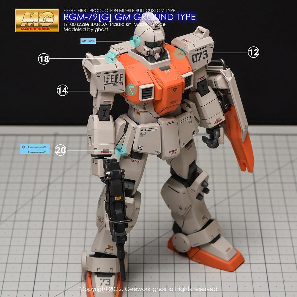 CD-M40 - MG 1/100 RGM-79G GM Ground Type [GRework] - Show Me What You Bot