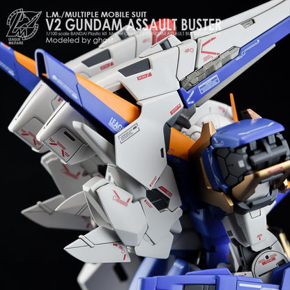 CD-M191AB - MG 1/100 V2 Assault Buster Gundam Ver.Ka Water Decal [G-REWORK] - Show Me What You Bot