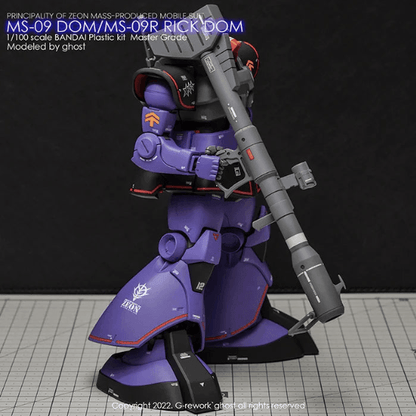 CD-M219-20 - MG 1/100 Dom 1.5 / RickDom 1.5 Water Decal [G-REWORK] - Show Me What You Bot