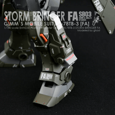 CD-ML-STFA - MG 1/100 VC01 - RX-78TB-3-[FA] Stormbringer Water Decal [G-REWORK] - Show Me What You Bot