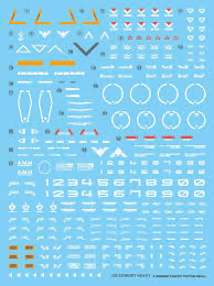 CD-H-WM20 - HG 1/144 Zowort Heavy Water Decal [G-REWORK] - Show Me What You Bot