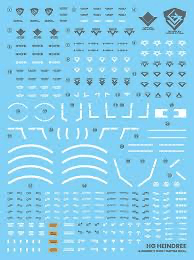 CD-H-WM16 - HG 1/144 Heindree Water Decal [G-REWORK] - Show Me What You Bot