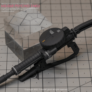 CD-M194 - MG 1/100 Psycho Zaku Ver.Ka Thunderbolt Water Decal [G-REWORK] - Show Me What You Bot