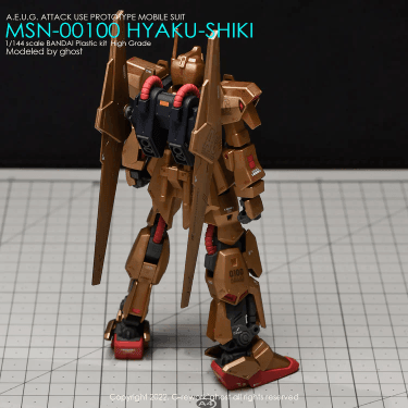 CD-H200 - HG 1/144 Hyaku Shiki Revive Water Decal [G-REWORK] - Show Me What You Bot