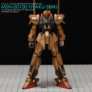 CD-H200 - HG 1/144 Hyaku Shiki Revive Water Decal [G-REWORK] - Show Me What You Bot