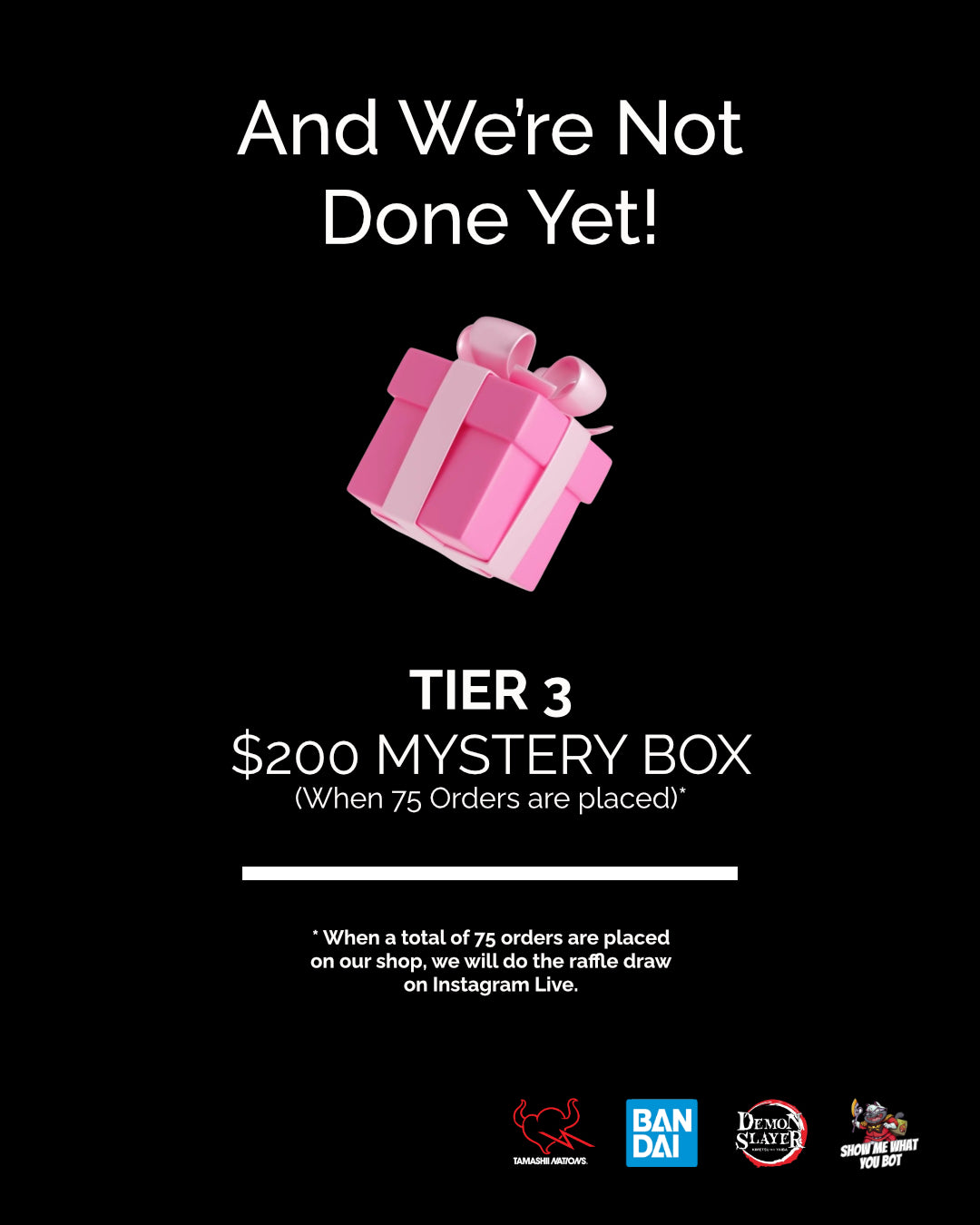 Tier 3 - $200 Mystery Box