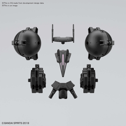 30MM 1/144 Option Armor for High Mobility (Cielnova Exclusive / Black)