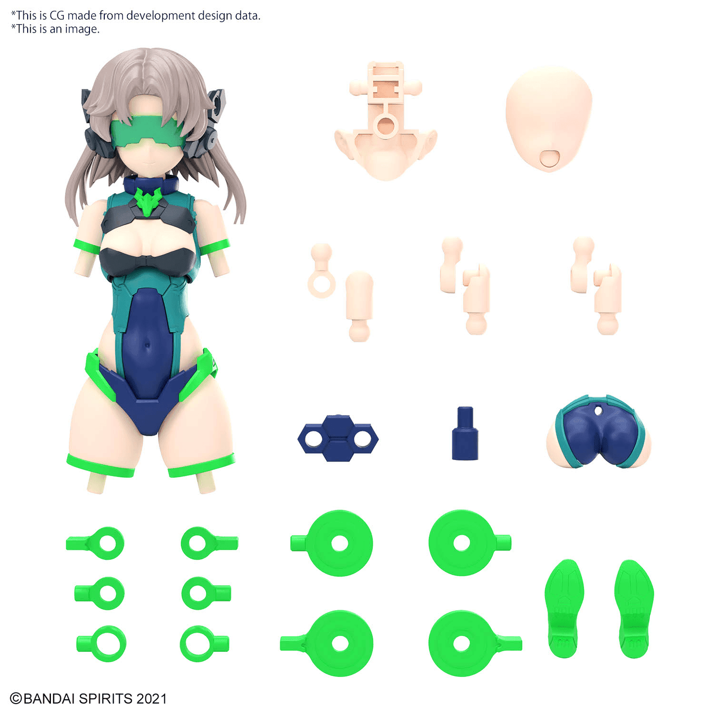 30MS - Option Parts Set 14 (Spotter Costume) [Color B]