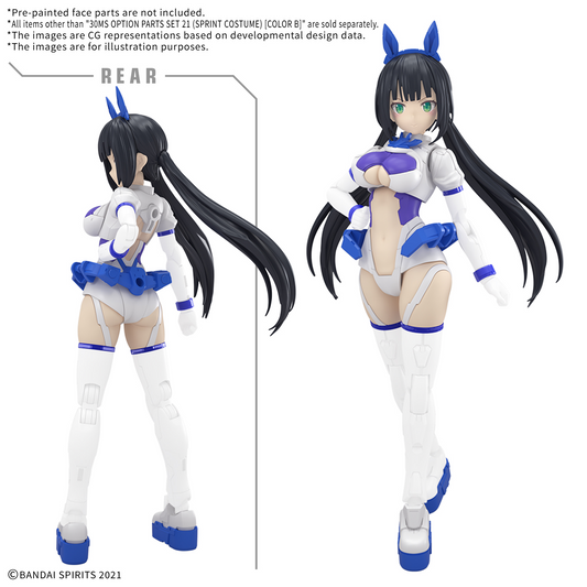 30MS - Option Parts Set 21 [Sprint Costume]