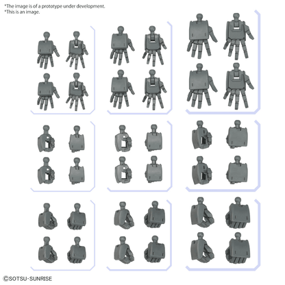 Option Parts Gunpla Set 03 - Build Hands Edge [Square]