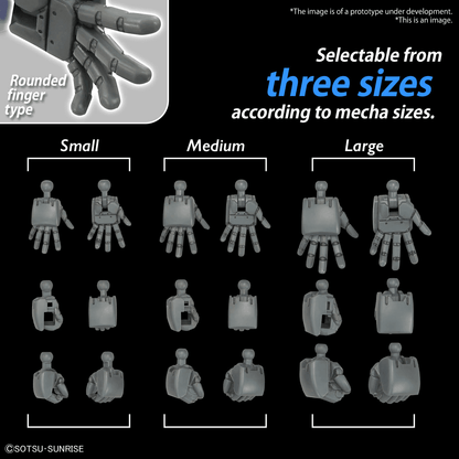 Option Parts Gunpla Set 04 - Build Hands Round