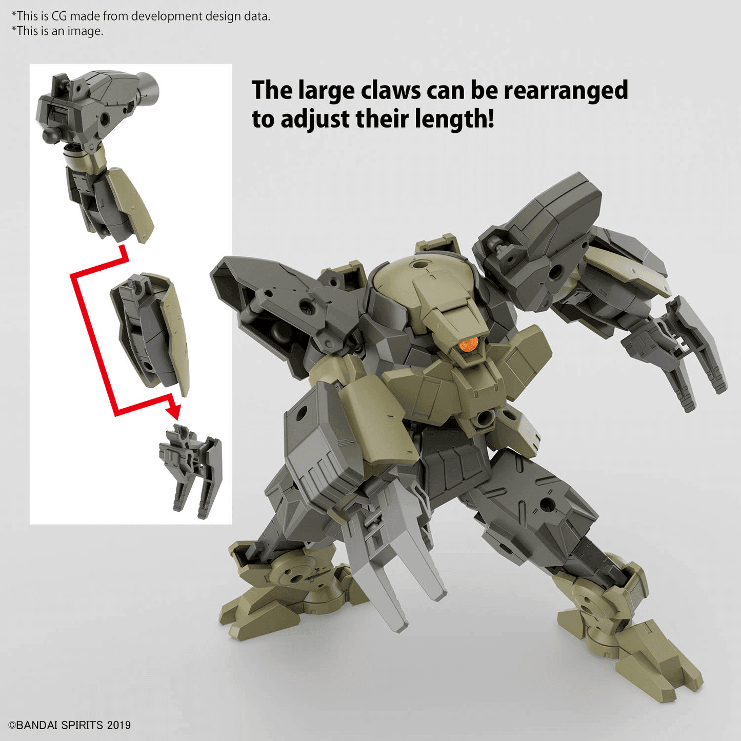 30MM 1/144 b-eEXM-29 GARDONOVA [Green]