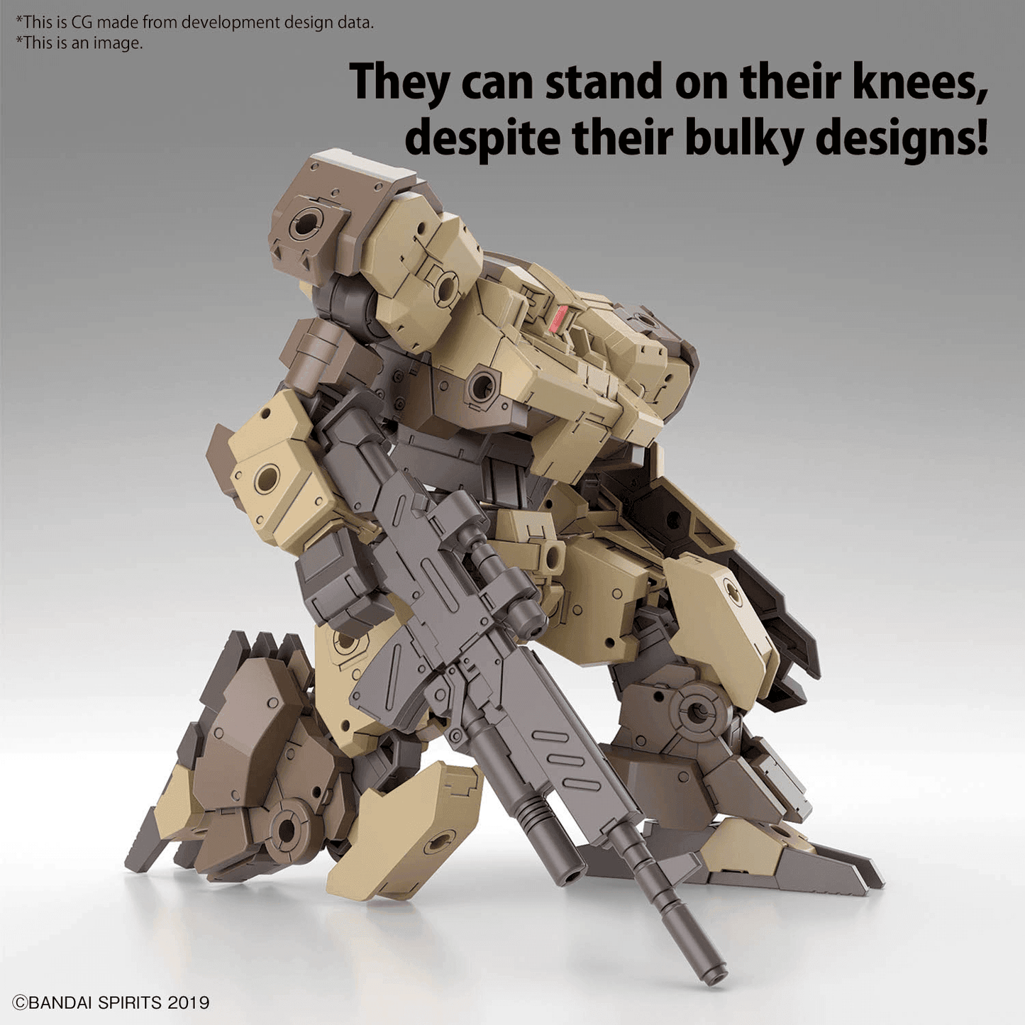30MM 1/144 eEXM-9 Baskyrotto [Brown]