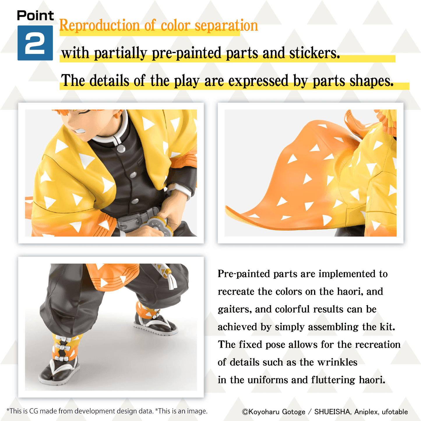 Demon Slayer Model Kit - AGATSUMA ZENITSU