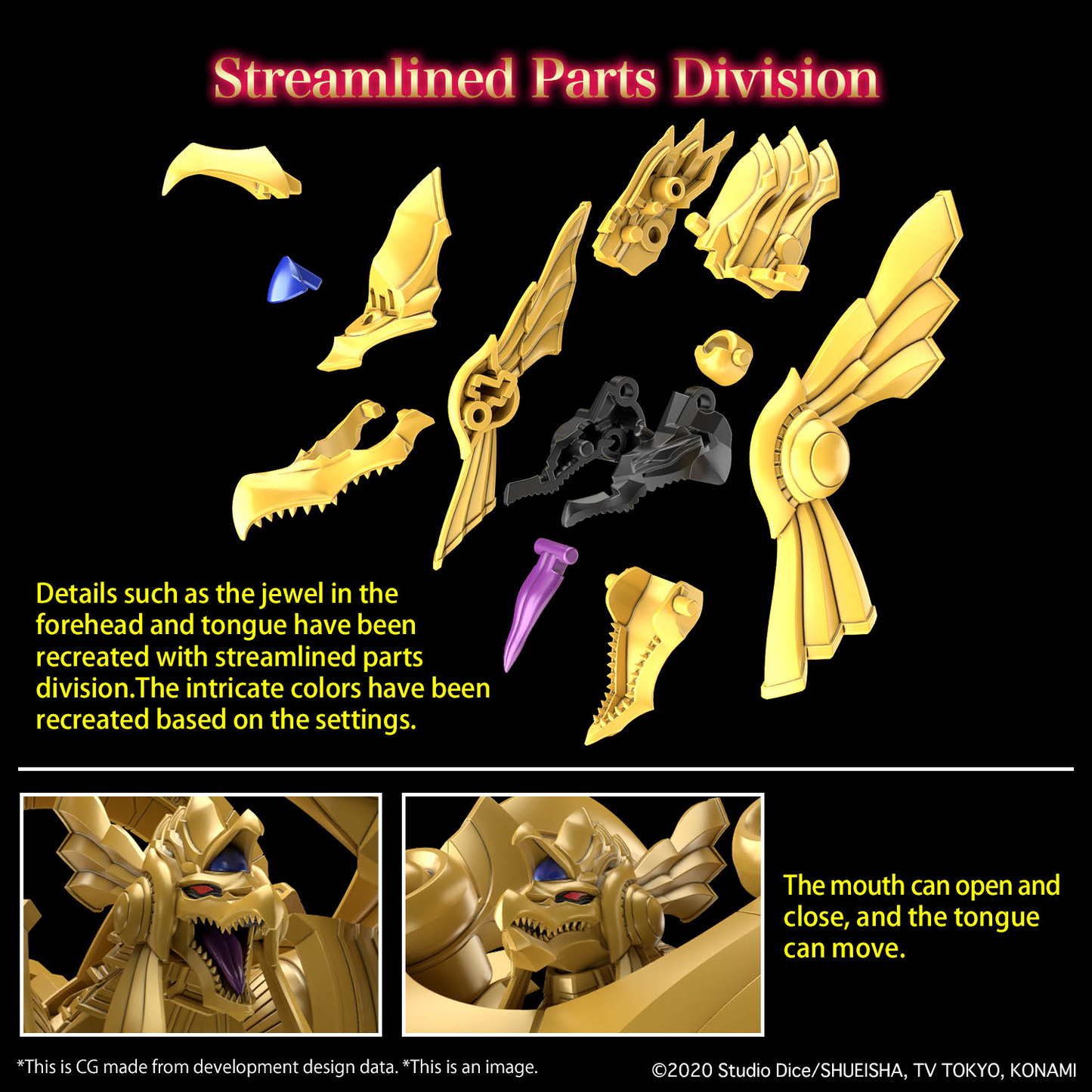 The Winged Dragon of Ra = Egyptian God - Figure Rise Standard (Yu-Gi-Oh)