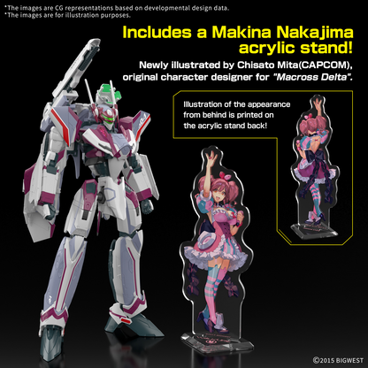 HG 1/100 VF-31C Siegfried [Mirage Farina Jenius Use] DELUXE SET