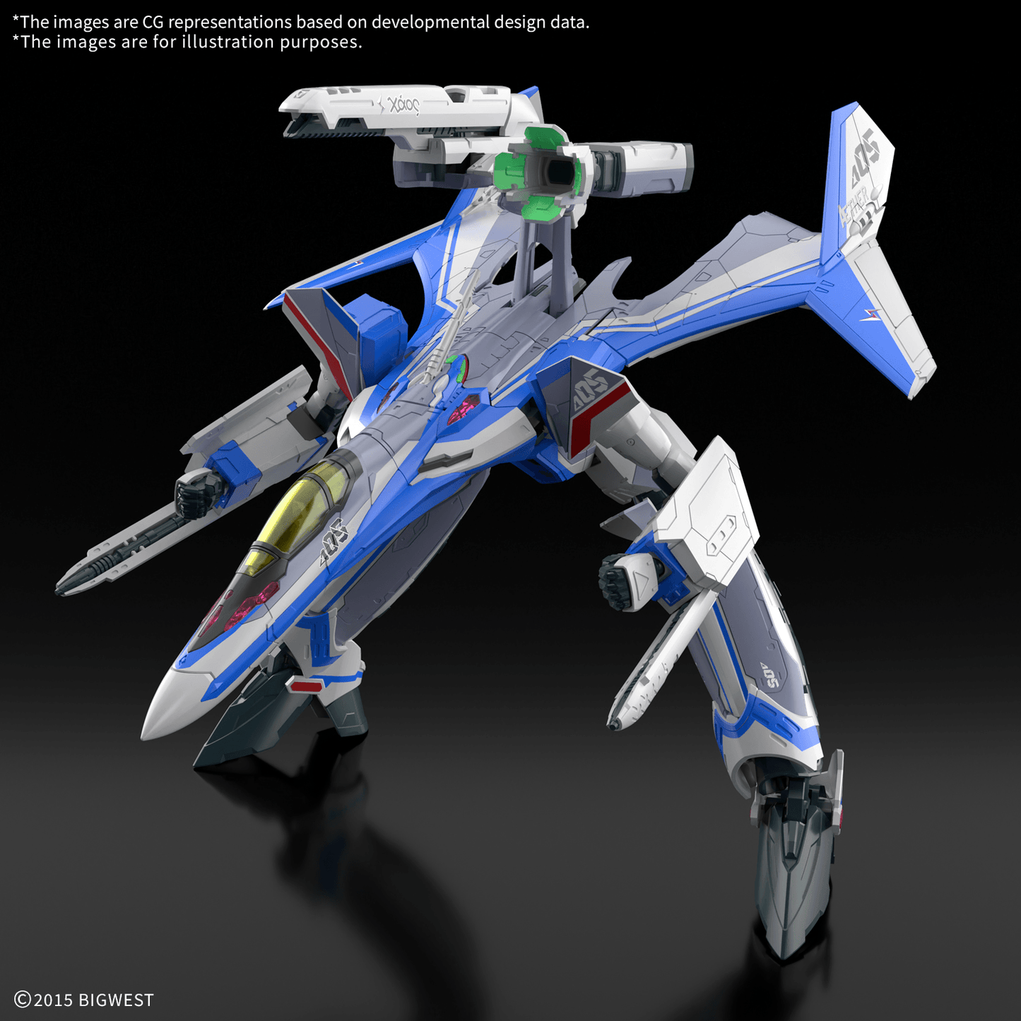 HG 1/100 VF-31 Siegfreid (Macross Delta) - [Hayate Immelmann Use]