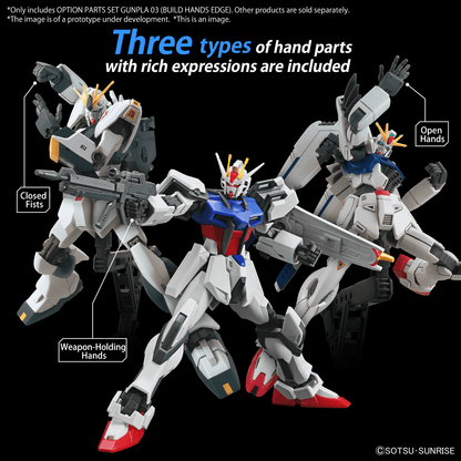 Option Parts Gunpla Set 03 - Build Hands Edge [Square]
