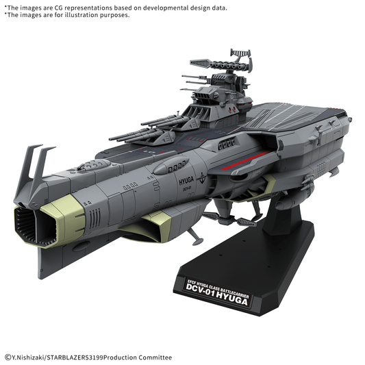 EFCF 1/1000 Hyuga Class Battlecarrier DCV-01 Hyuga