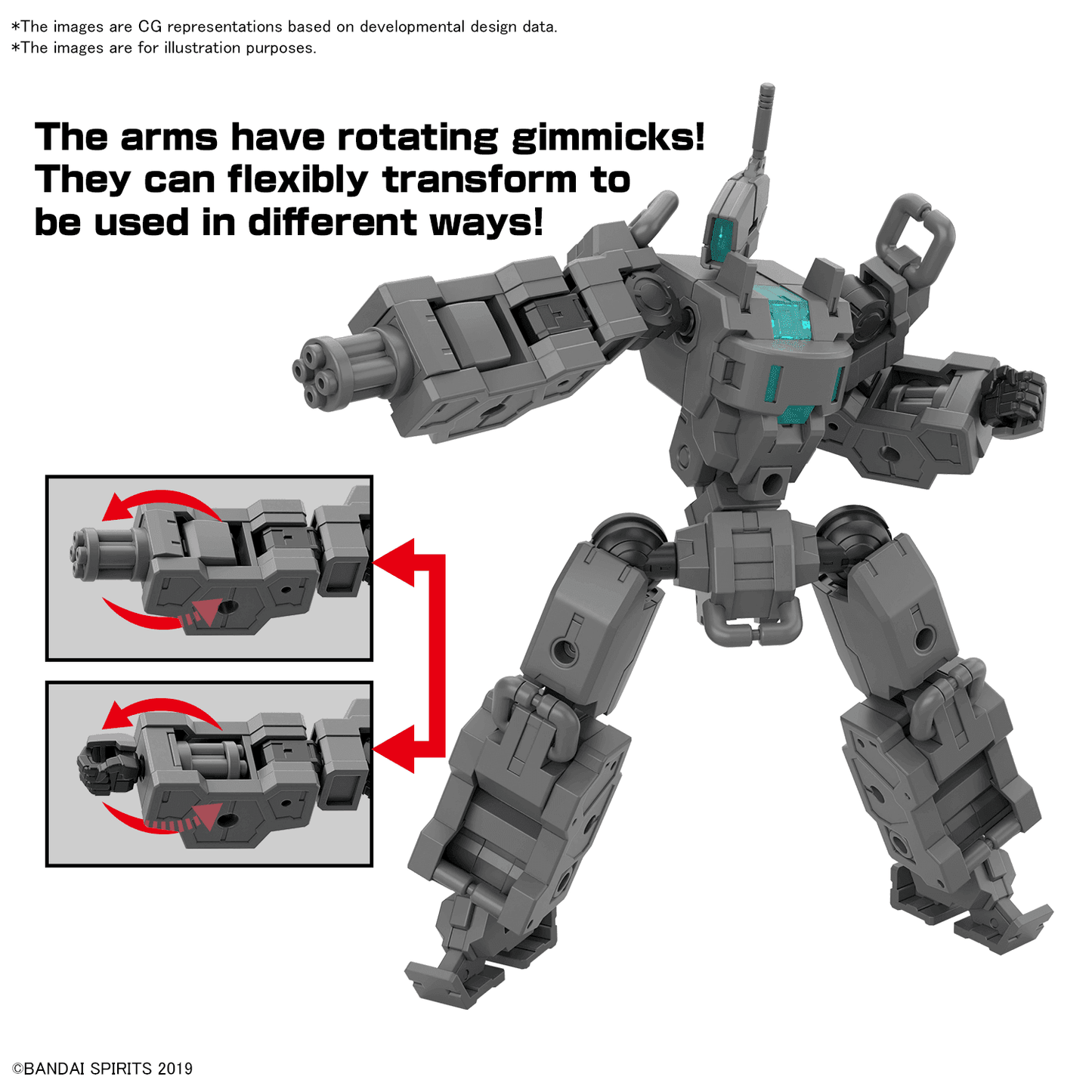30MM 1/144 Exa Vehicle (Small Variable Machine)