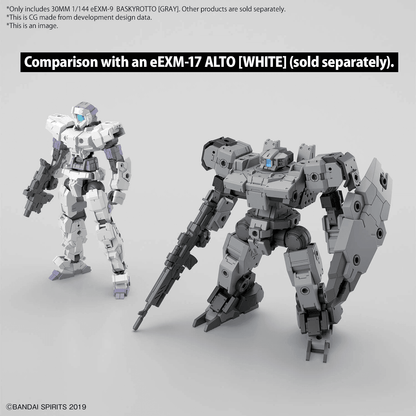 30MM 1/144 eEXM-9 Baskyrotto [Gray]