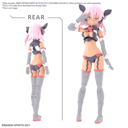 30MS - Option Parts Set 8 Scout Costume Color C