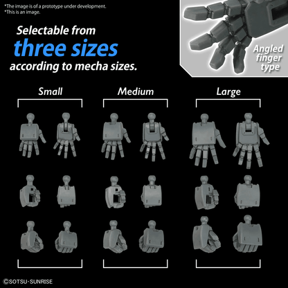 Option Parts Gunpla Set 03 - Build Hands Edge [Square]