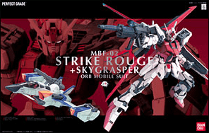 PG 1/60 Strike Rouge Gundam + Skygrasper