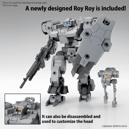 30MM 1/144 eEXM-9 Baskyrotto [Gray]