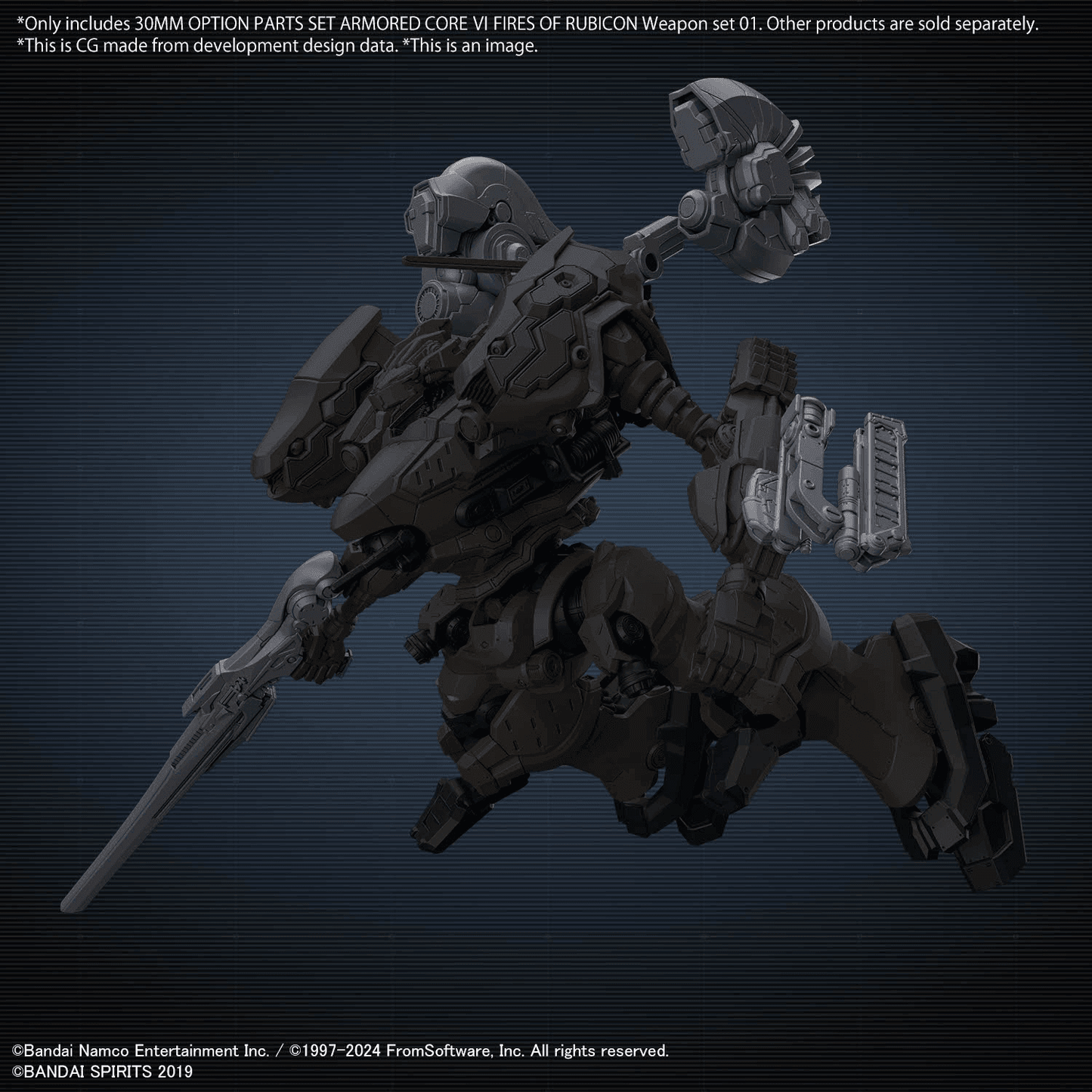 30MM Weapon Set 01 [Armored Cored IV Fires of Rubicon]
