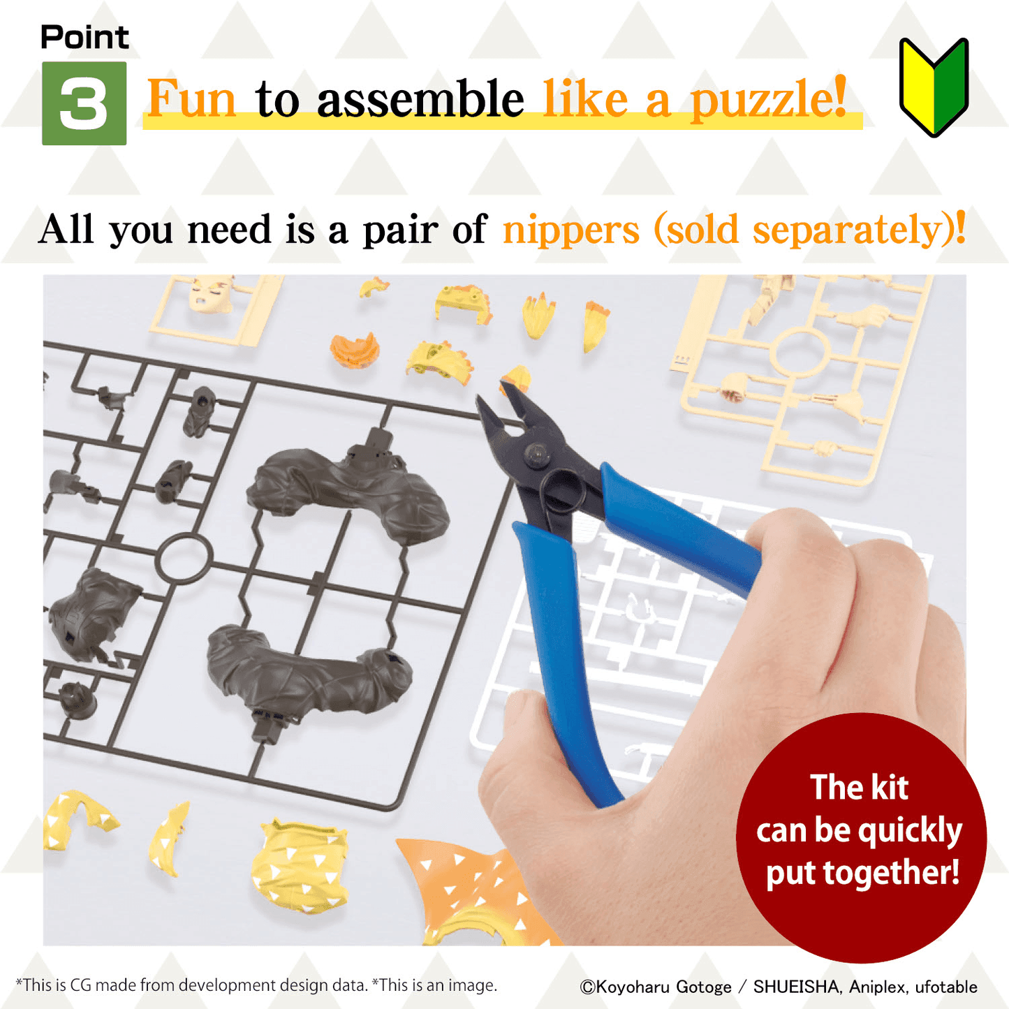 Demon Slayer Model Kit - AGATSUMA ZENITSU