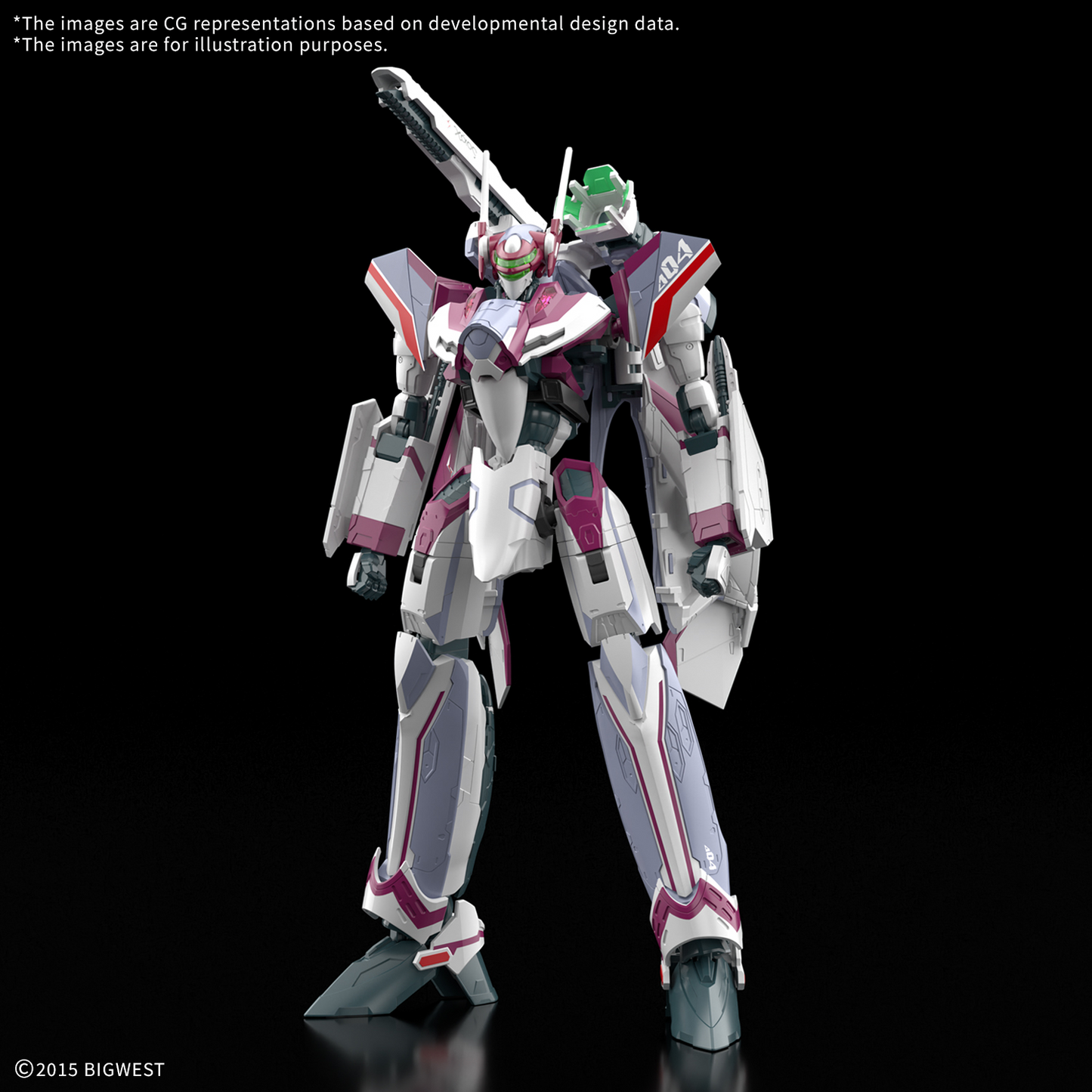 HG 1/100 VF-31C Siegfried [Mirage Farina Jenius Use] DELUXE SET