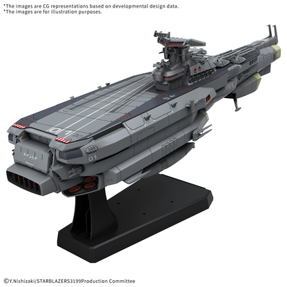 EFCF 1/1000 Hyuga Class Battlecarrier DCV-01 Hyuga