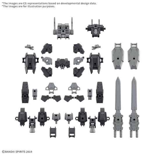 30MM 1/144 Option Parts Set 20  [Full Armor Unit 1]
