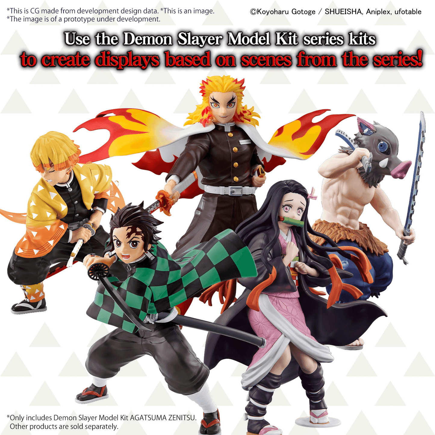 Demon Slayer Model Kit - AGATSUMA ZENITSU