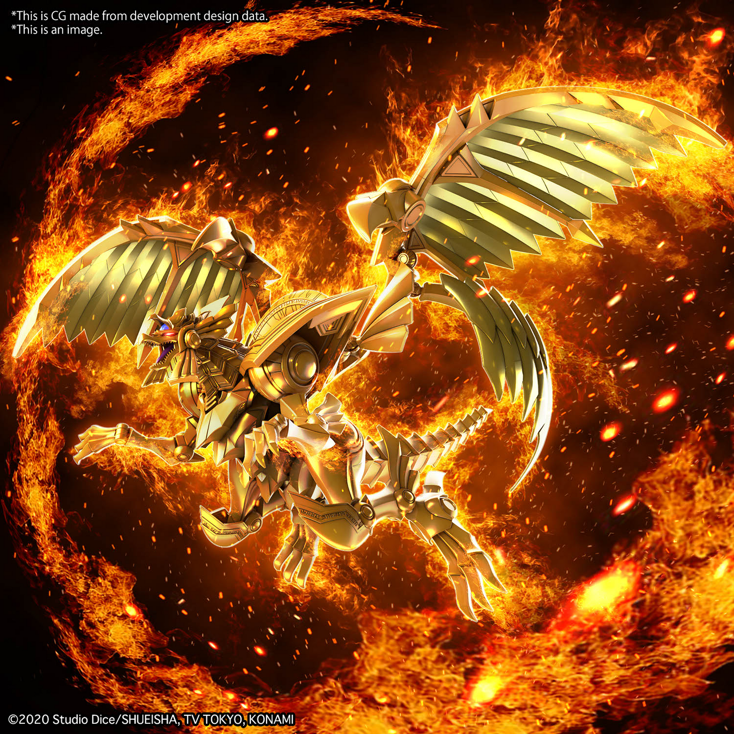 The Winged Dragon of Ra = Egyptian God - Figure Rise Standard (Yu-Gi-Oh)