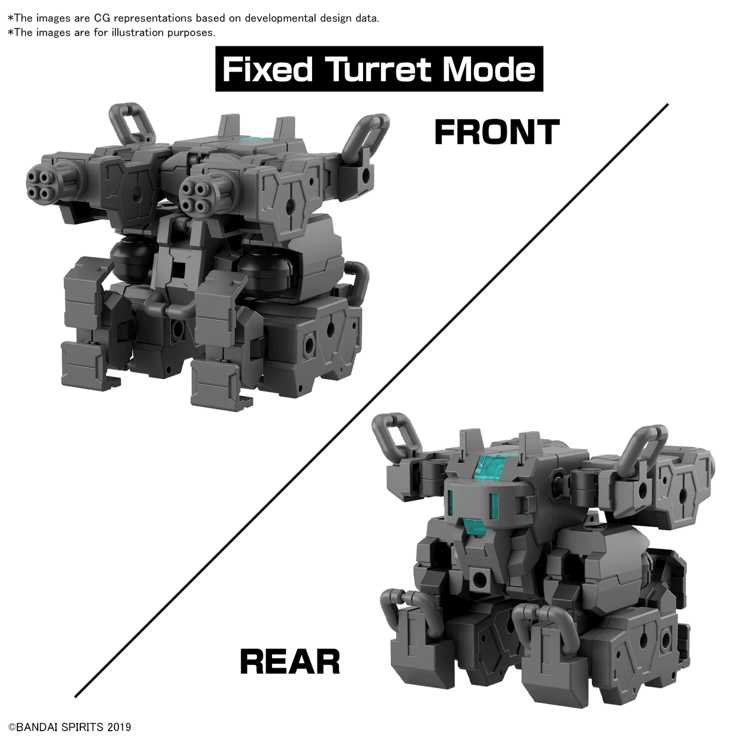 30MM 1/144 Exa Vehicle (Small Variable Machine)