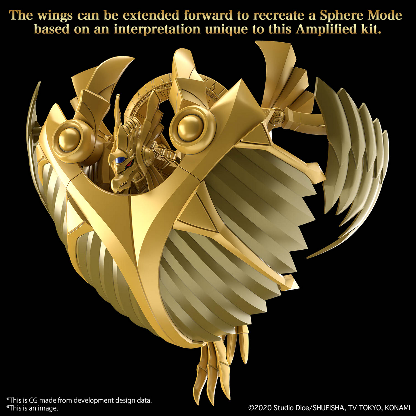 The Winged Dragon of Ra = Egyptian God - Figure Rise Standard (Yu-Gi-Oh)