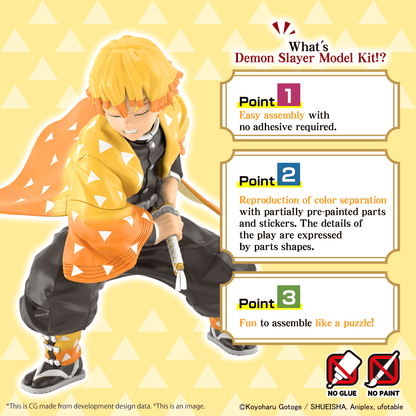 Demon Slayer Model Kit - AGATSUMA ZENITSU