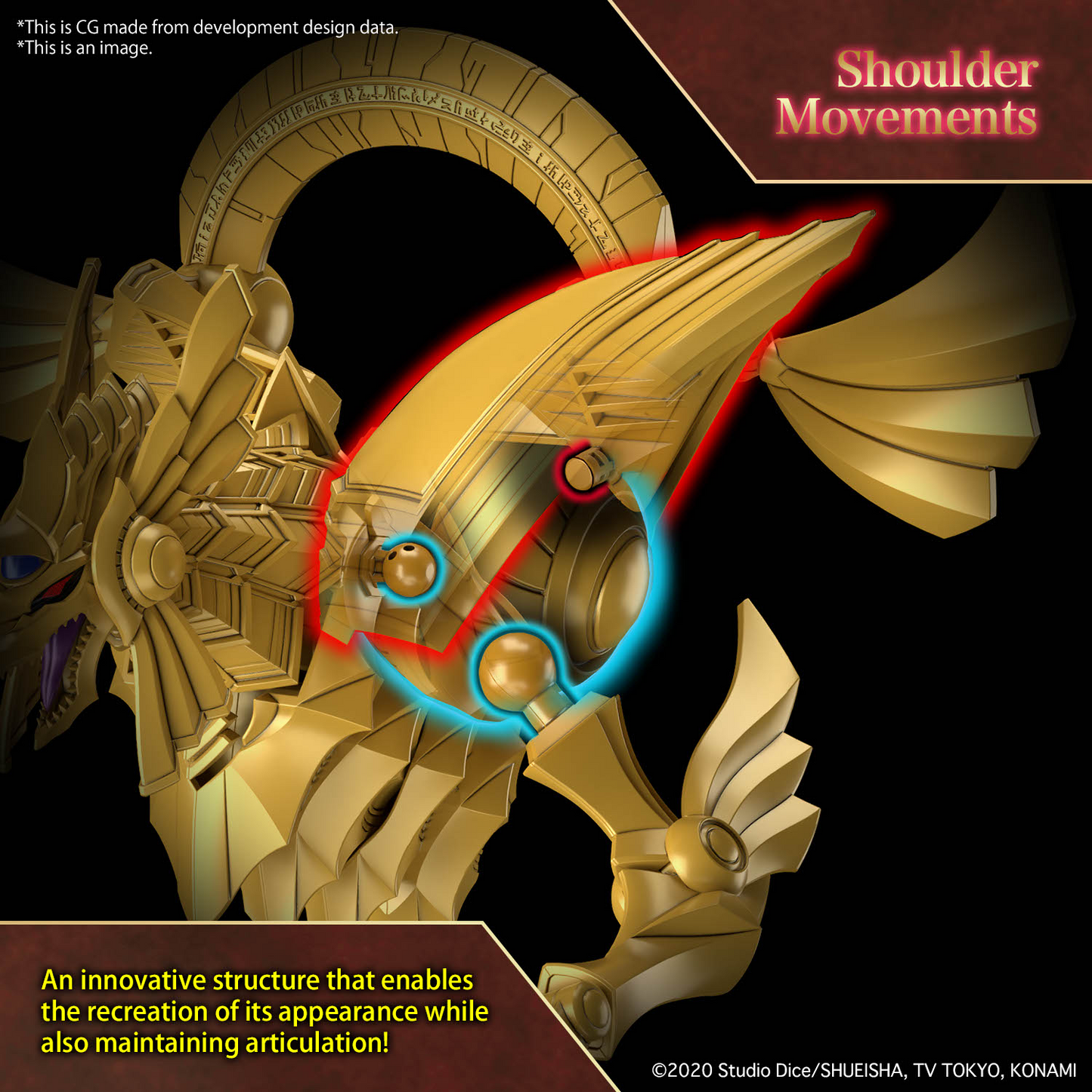 The Winged Dragon of Ra = Egyptian God - Figure Rise Standard (Yu-Gi-Oh)