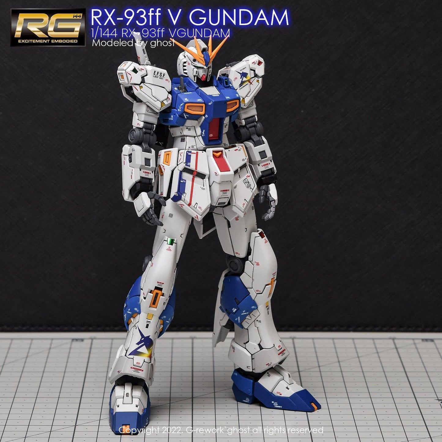 CD-RG32FF- RG 1/144 RX-93FF Nu Gundam water decal [G-REWORK] - Show Me What You Bot
