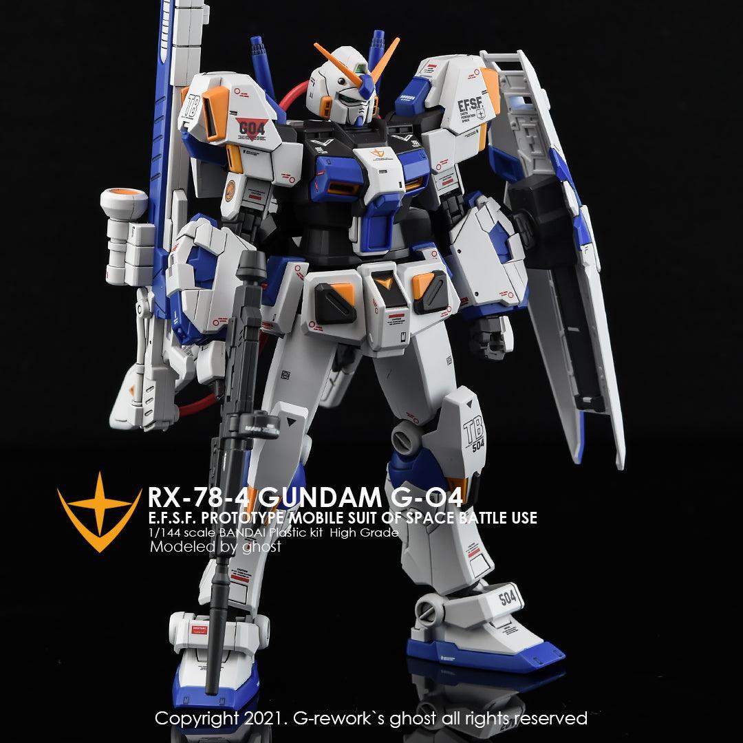 CD-HL-7804 - HG 1/144 RX-78-04/05 Full Set Water Decal [G-REWORK] - Show Me What You Bot