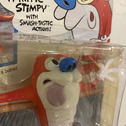 Bumperific Stimpy | Vintage Action Figure (On Card)