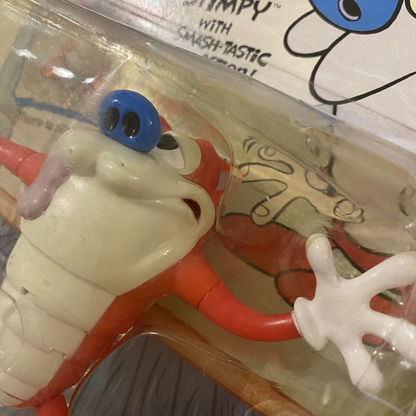 Bumperific Stimpy | Vintage Action Figure (On Card)