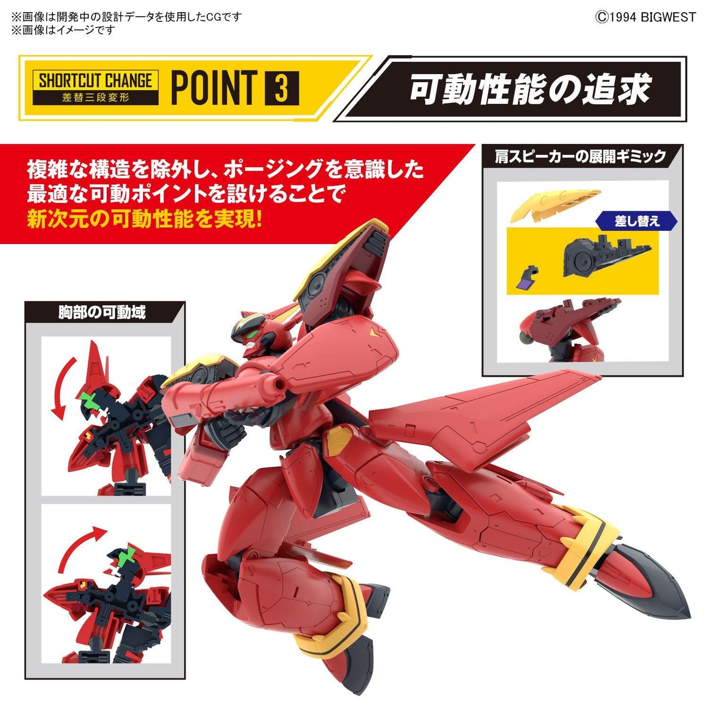 HG 1/100 VF-19 Fire Valkyrie with Sound Booster