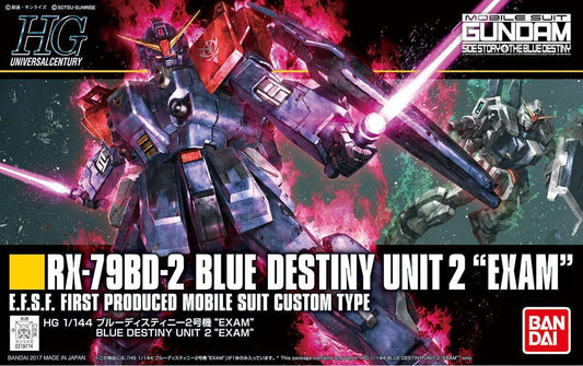 HG 1/144 RX-79BD-2 - Blue Destiny Unit 2 "EXAM"