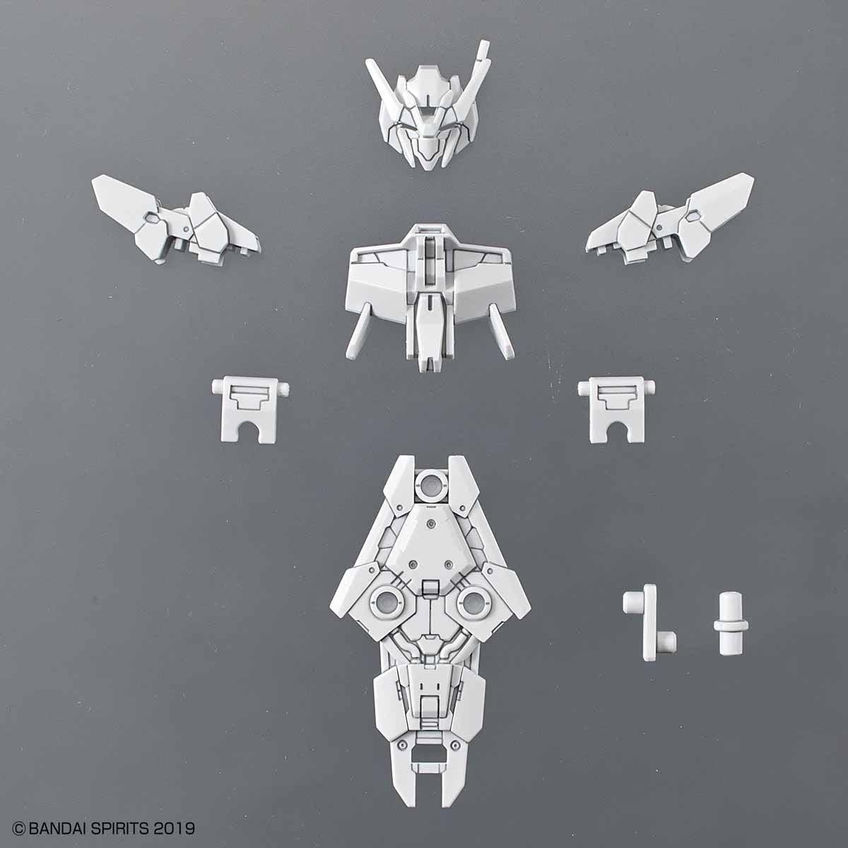 30MM 1/144 Option Armor For Commander (Alto Exclusive) White