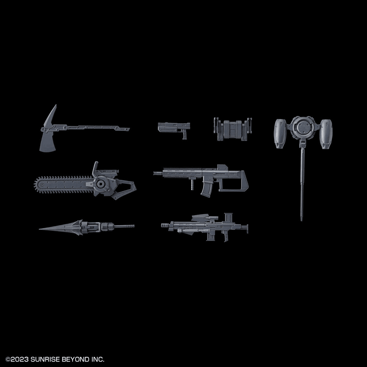 HG 1/72 AMAIM Warrior at the Borderline Weapon Set 6
