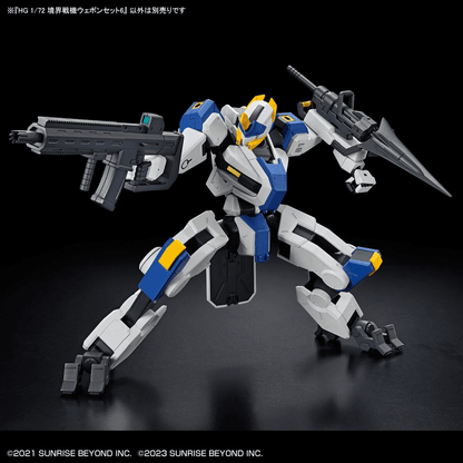 HG 1/72 AMAIM Warrior at the Borderline Weapon Set 6